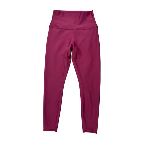 ALO Pink Leggings Size Small Womens High Rise Workout Gym - Picture 1 of 7